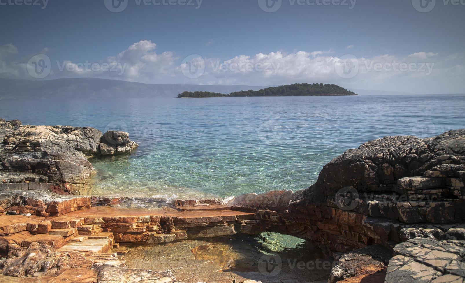 croati crystal clear coast photo