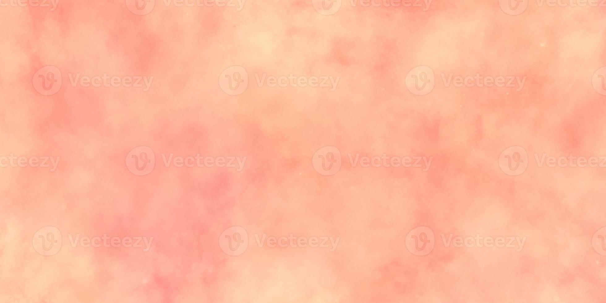 Pink background with space. Fantasy smooth light pink watercolor paper textured. Soft Pink watercolor background for your design, watercolor background concept photo