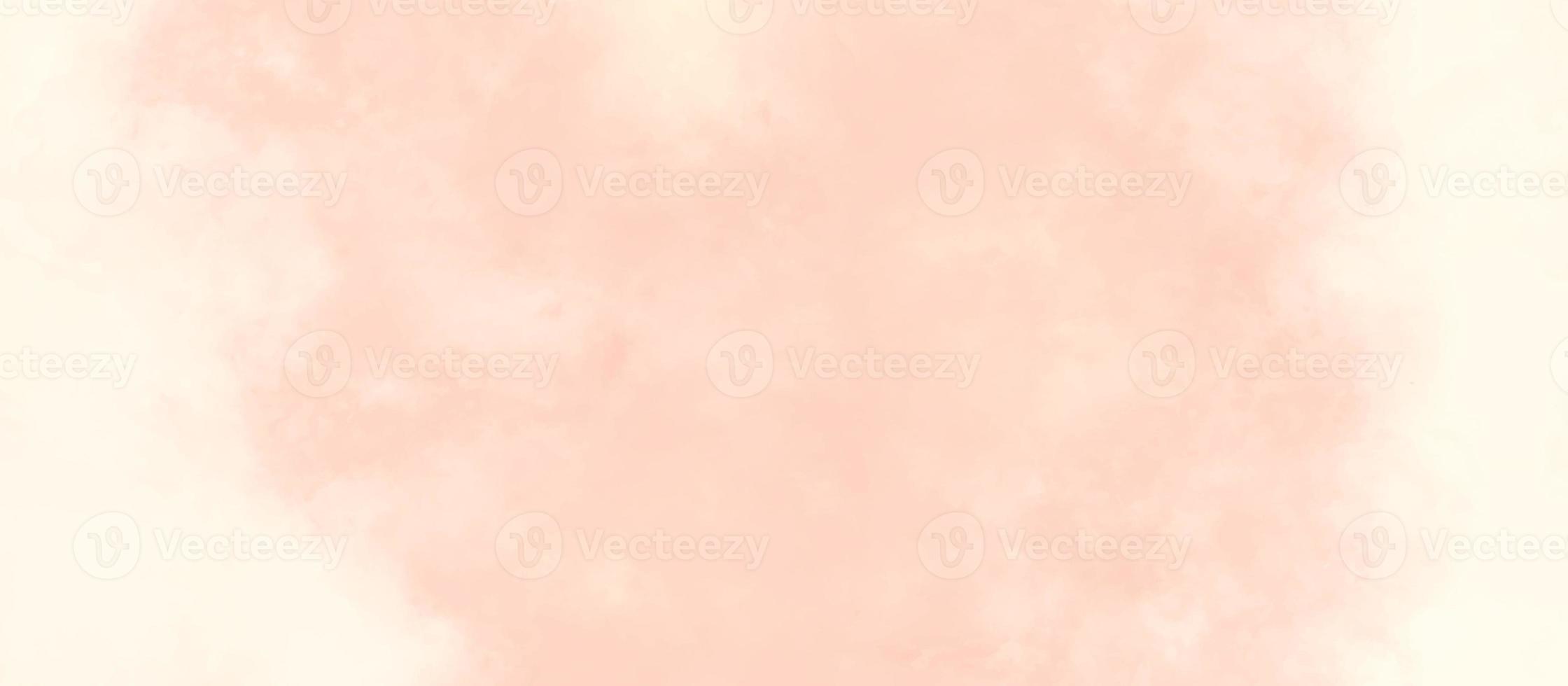 Pink background with space. Fantasy smooth light pink watercolor paper textured. Soft Pink watercolor background for your design, watercolor background concept photo