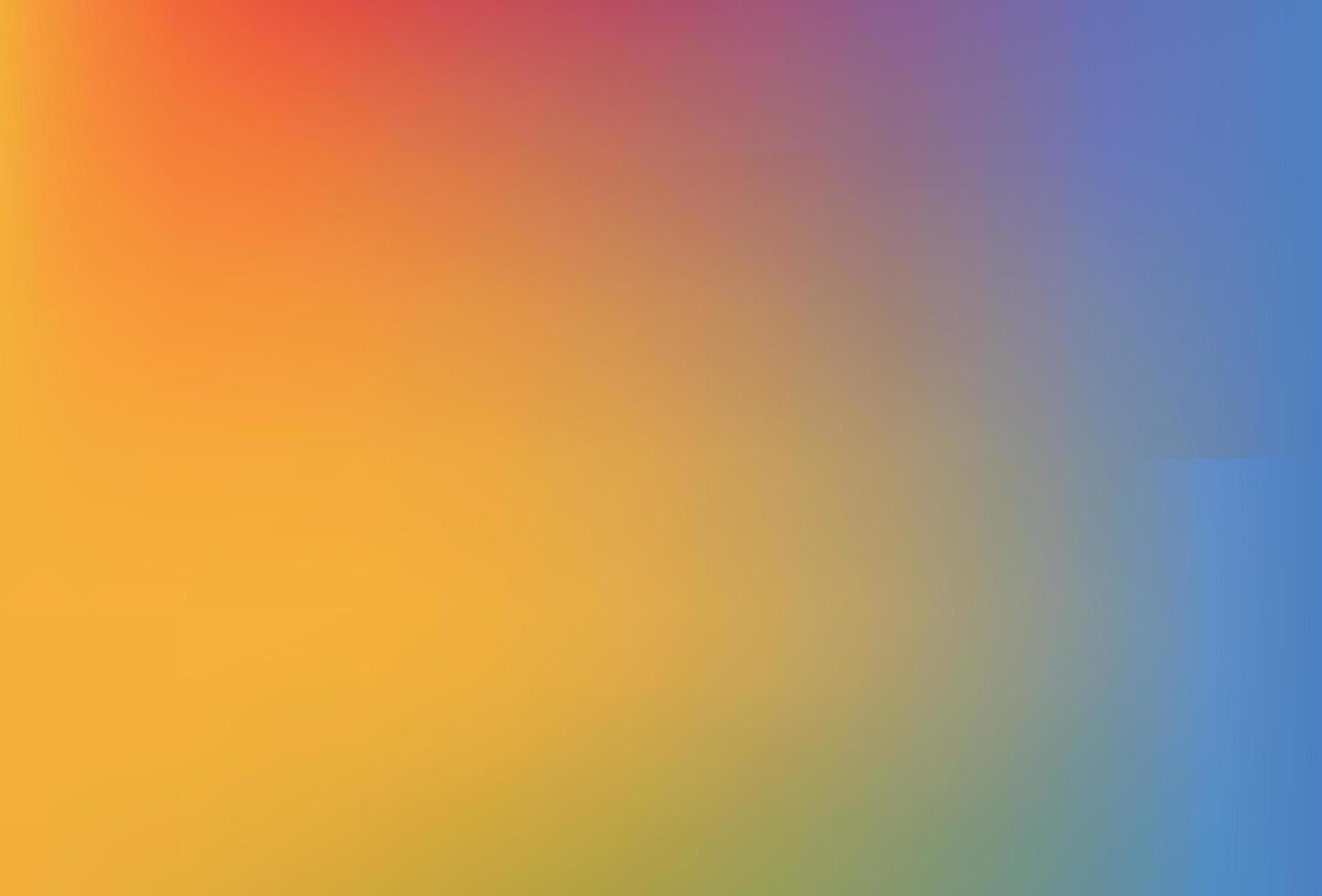 Smooth and blurry colorful gradient mesh background. Modern bright rainbow colors. Easy editable soft colored vector banner template