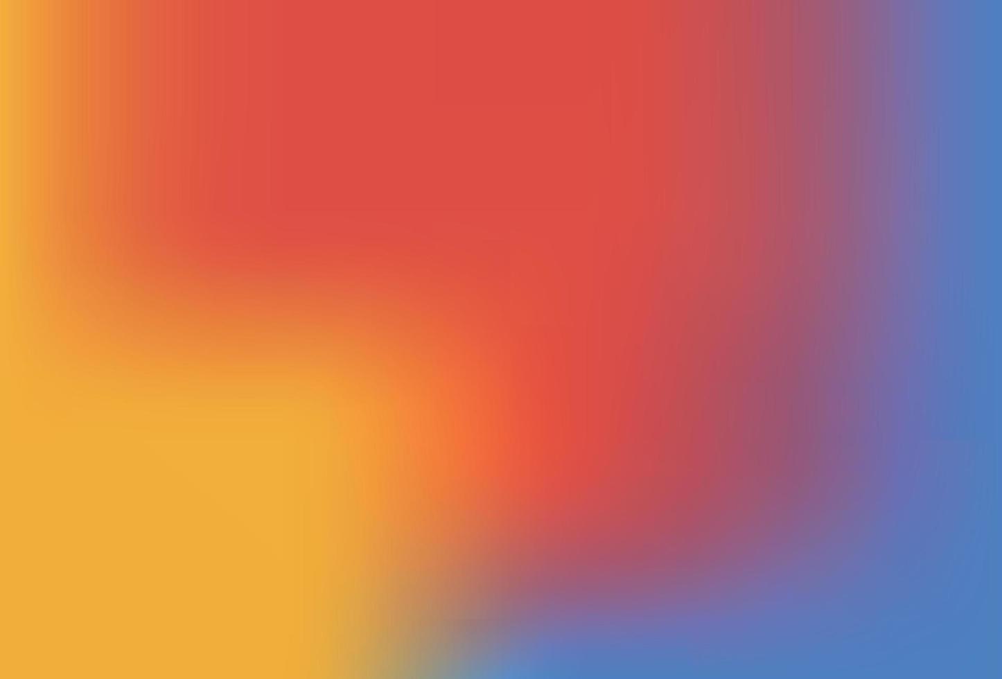 Smooth and blurry colorful gradient mesh background. Modern bright rainbow colors. Easy editable soft colored vector banner template