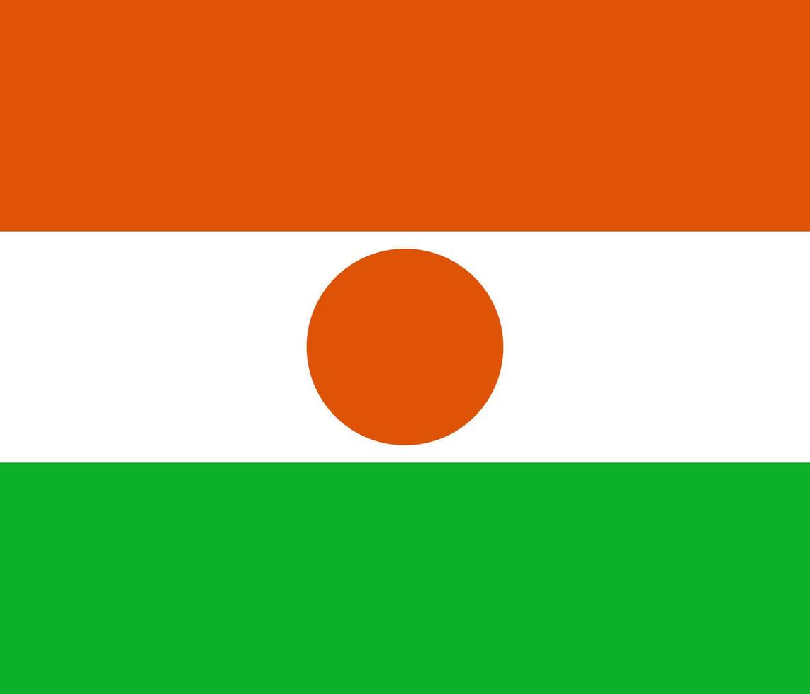 Simple flag Correct size, proportion, colors. vector