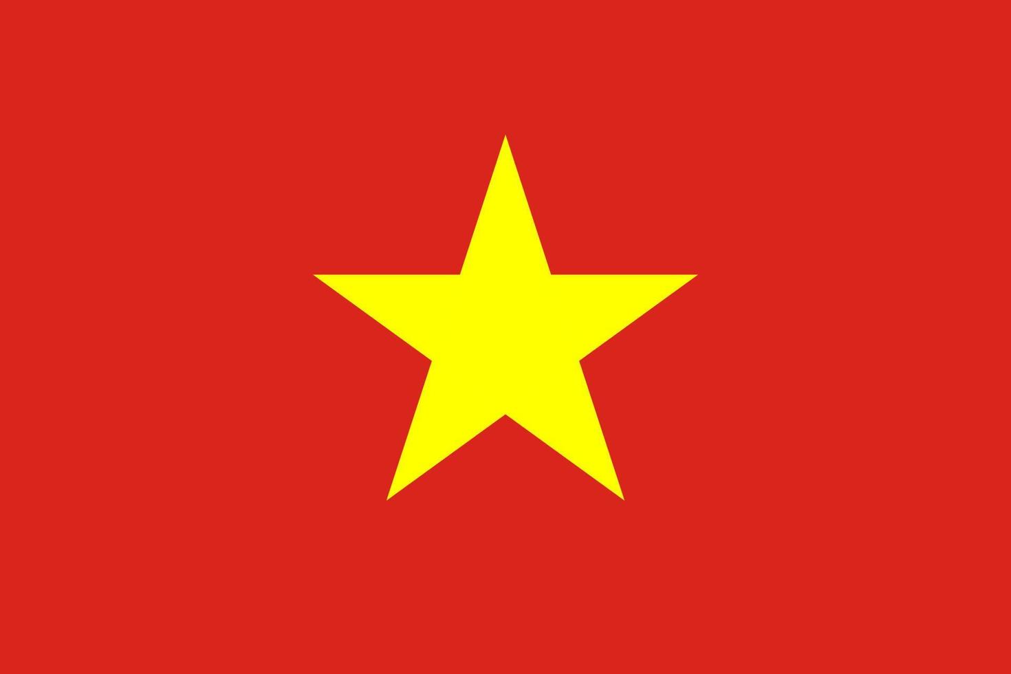 Simple flag Correct size, proportion, colors. vector