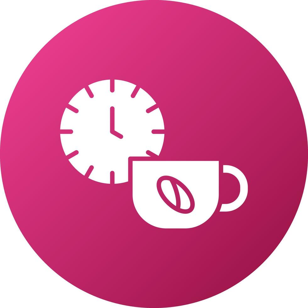 café descanso icono estilo vector