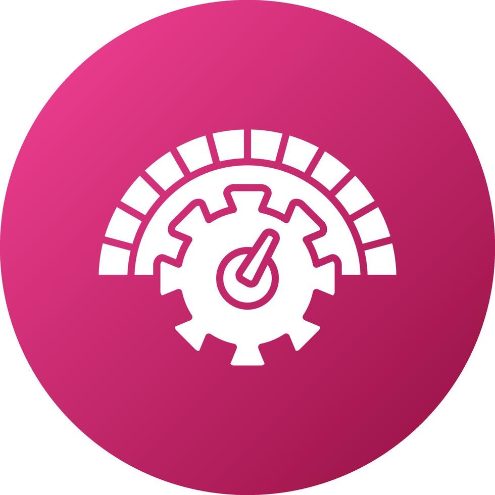 Constant Development Pace Icon Style vector
