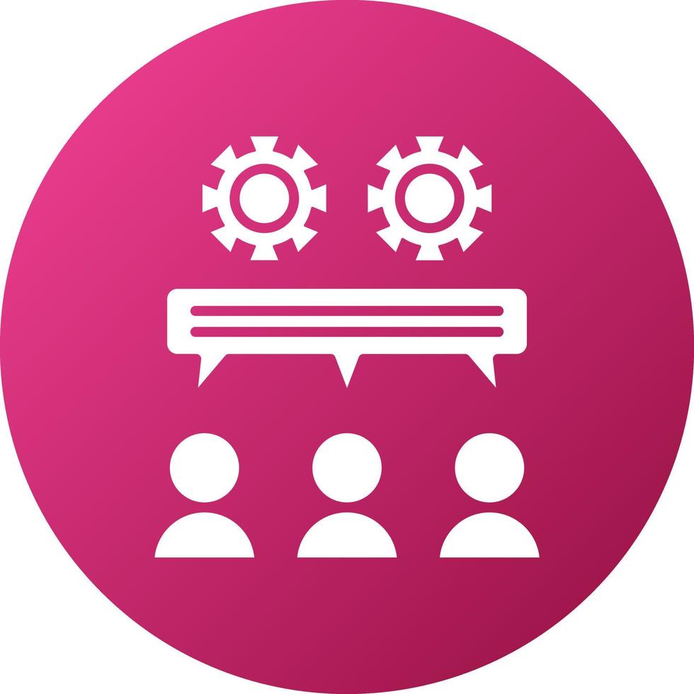 Customer Collaboration Icon Style vector