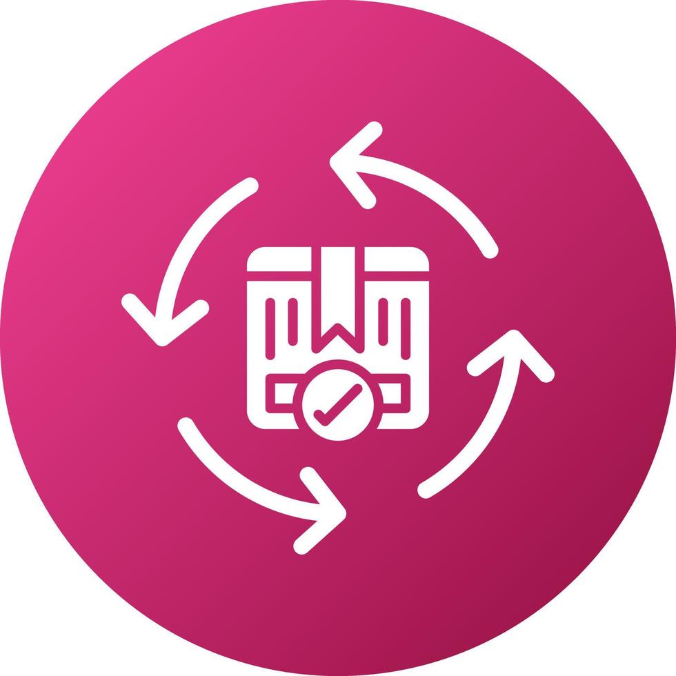 Continuous Delivery Icon Style vector