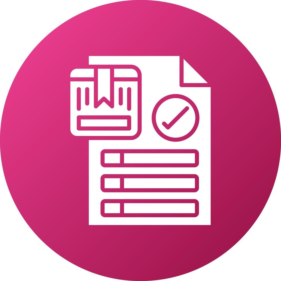 Product Backlog Icon Style vector
