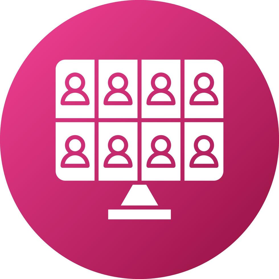 Meeting Icon Style vector
