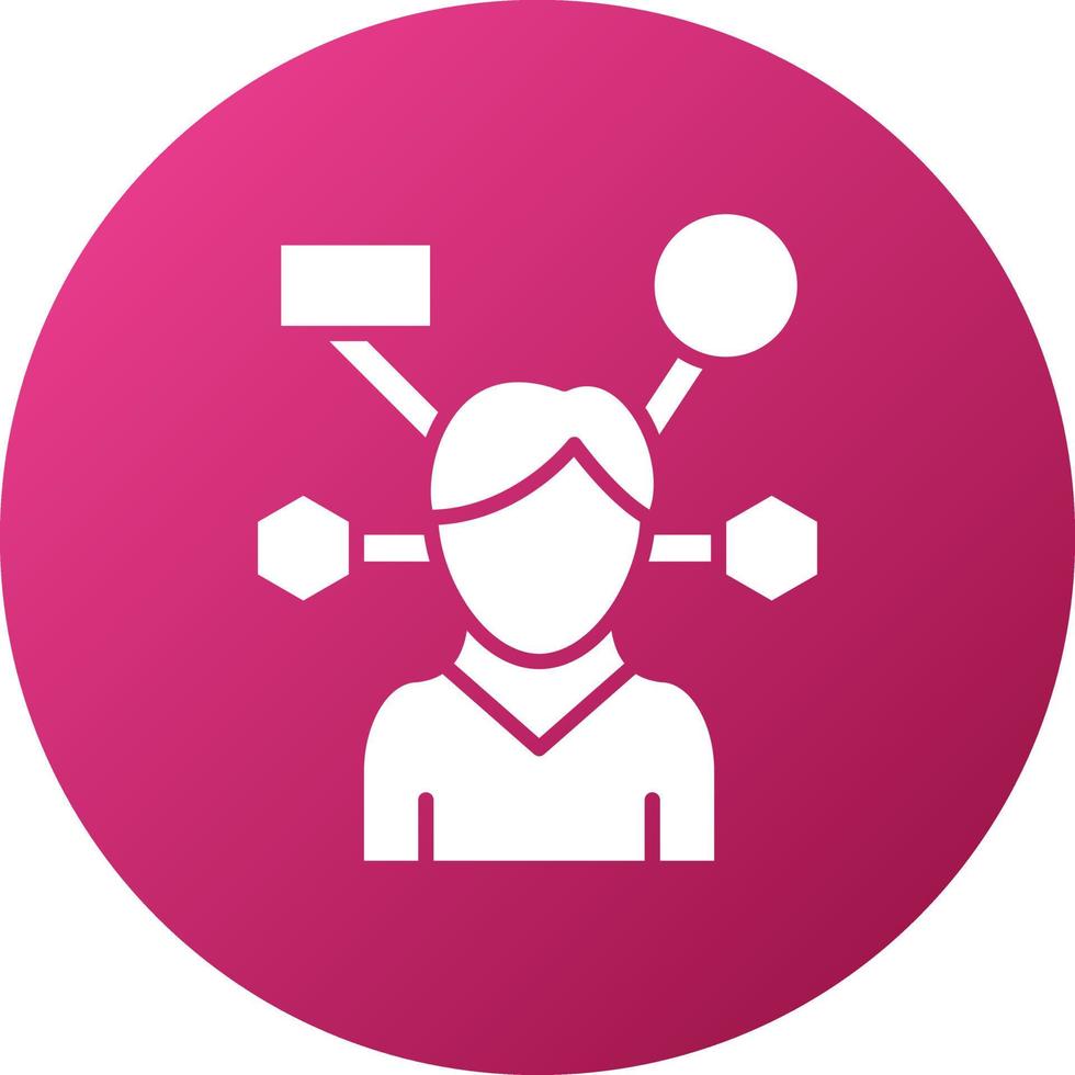 Multi Tasking Icon Style vector