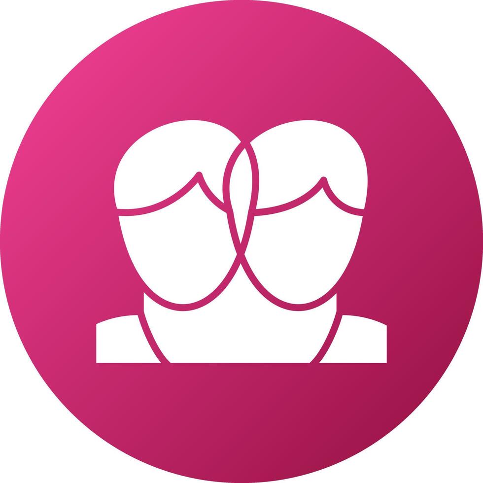 Bipolar Disorder Icon Style vector