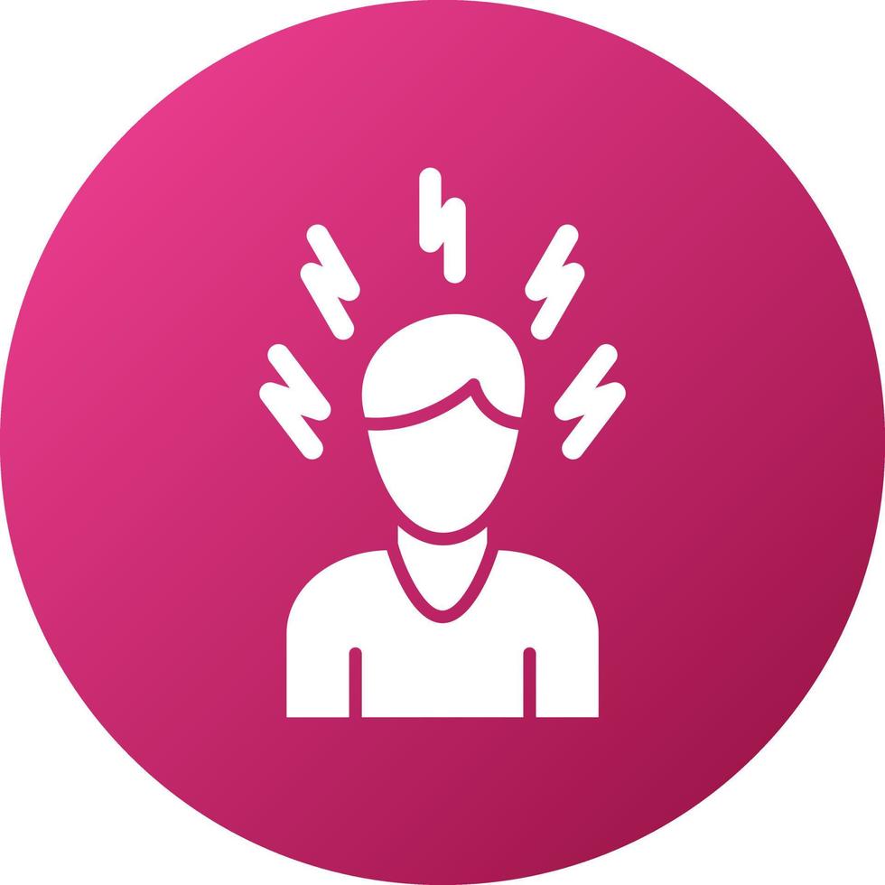 Stress Icon Style vector