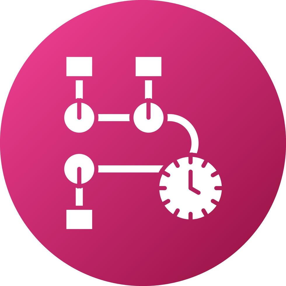 Chronology Icon Style vector