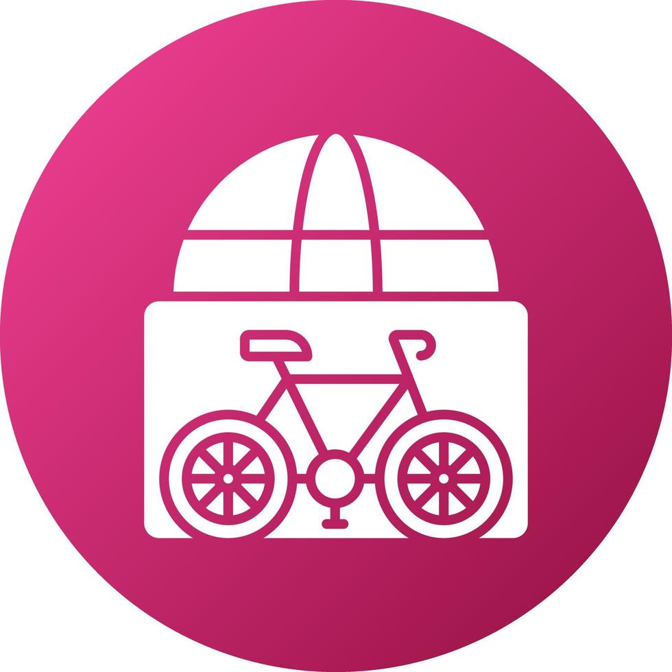Bike Country Tours Icon Style 21799125 Vector Art at Vecteezy