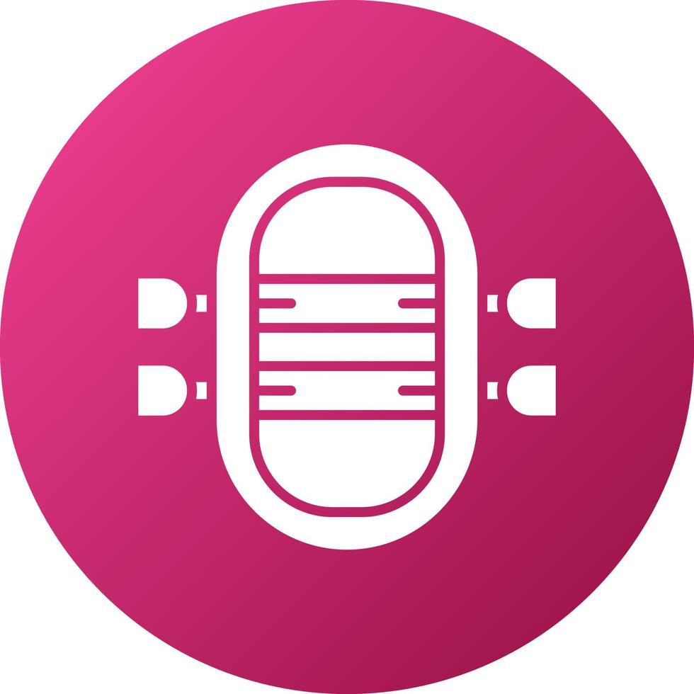 Rafting Icon Style vector