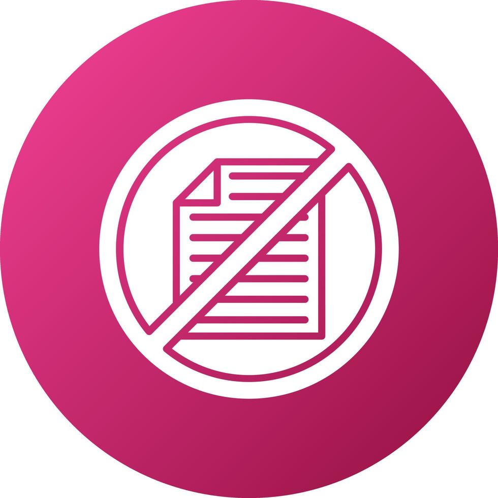 Paperless Icon Style vector
