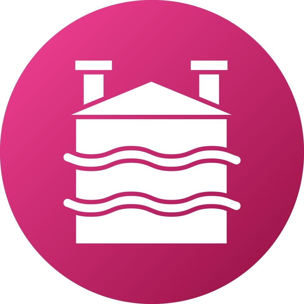 Natural Ventilation Icon Style vector