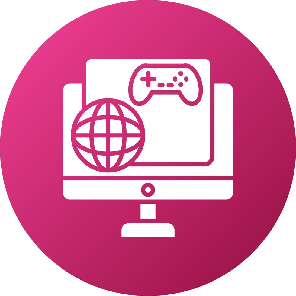Online Games Icon Style vector