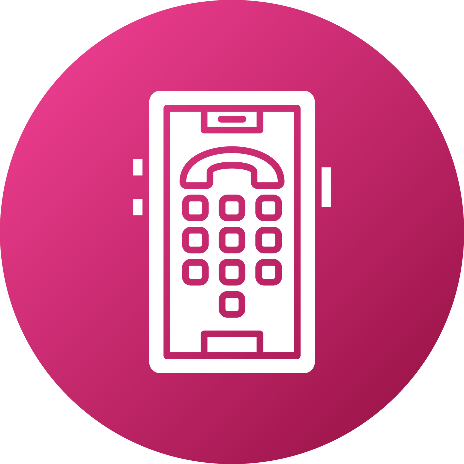 Dial Pad Icon Style 21799380 Vector Art at Vecteezy