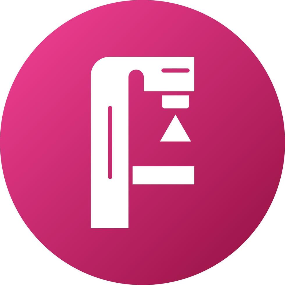 Mammography Icon Style vector