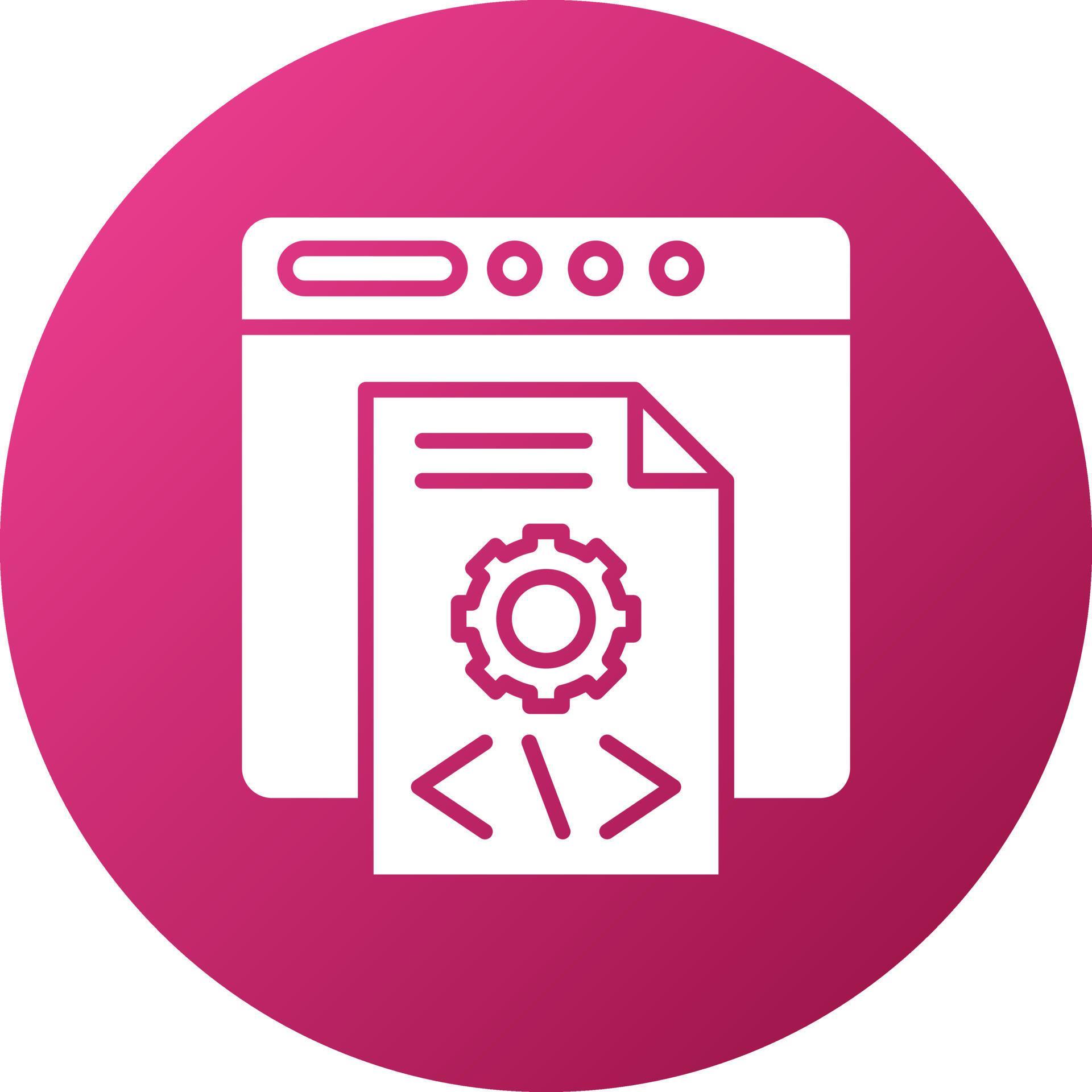 Application Programming Interface Icon Style 21799452 Vector Art at ...