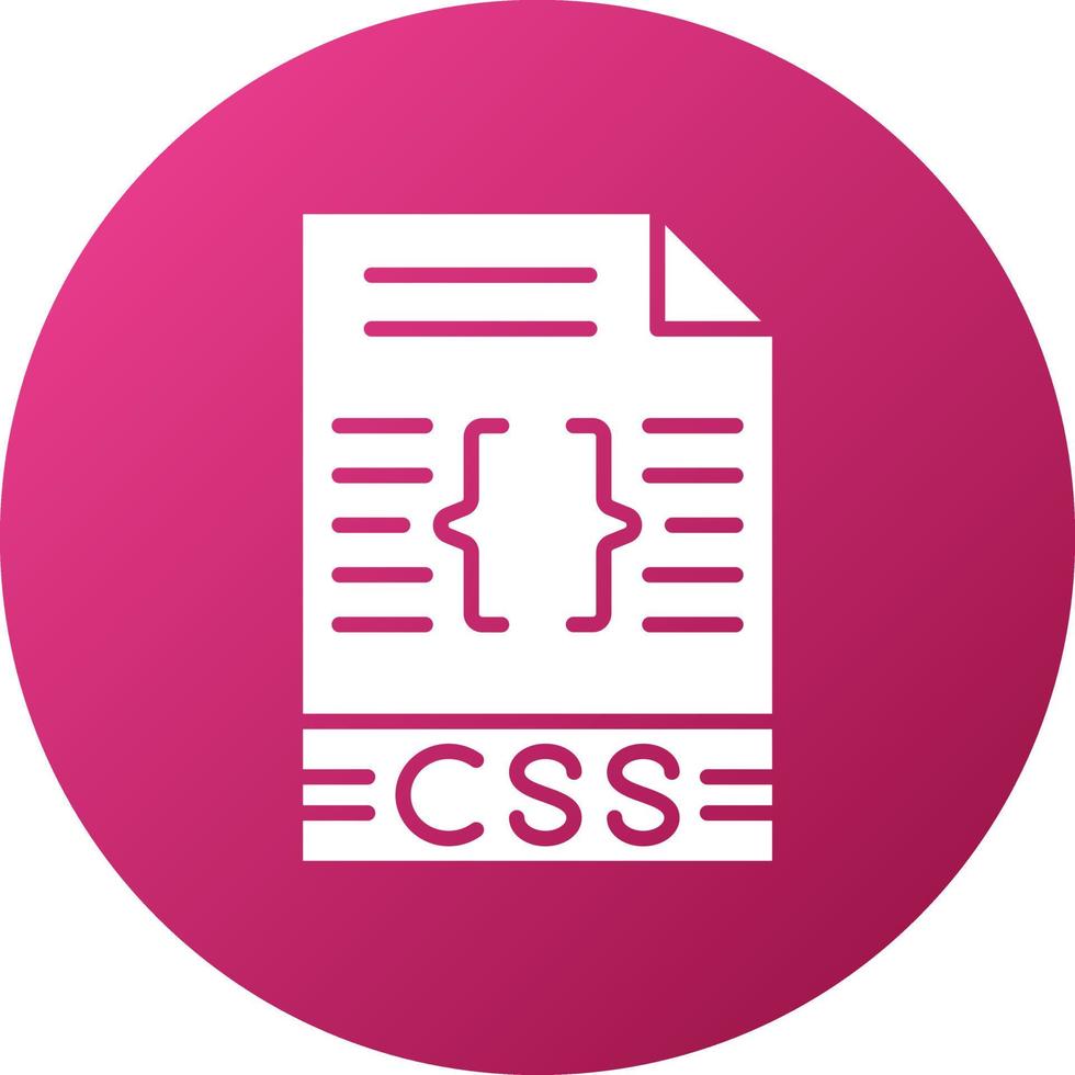 CSS Icon Style vector