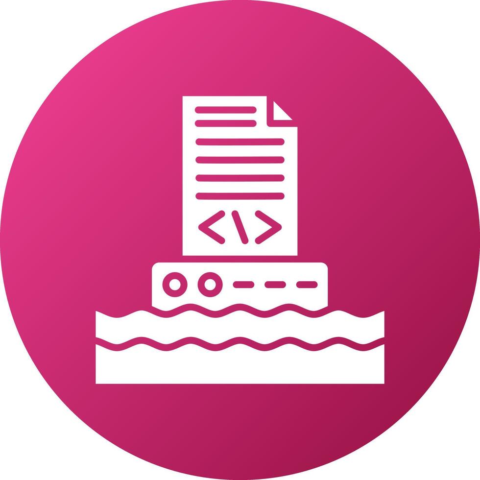 Data Lake Icon Style 21799472 Vector Art at Vecteezy