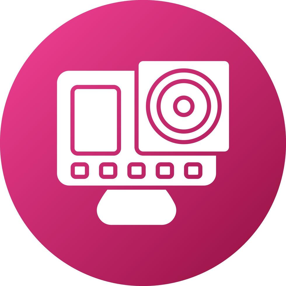 Go Pro Icon Style vector