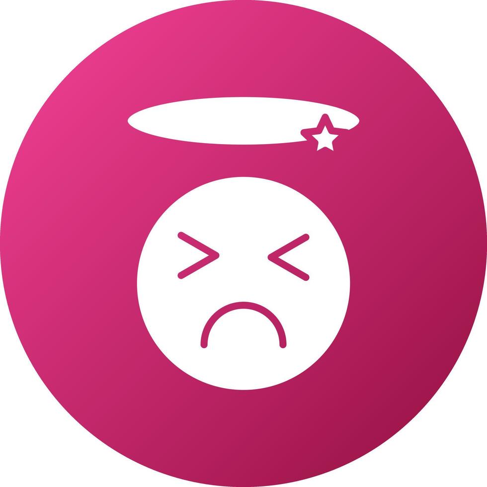 Discomfort Icon Style vector