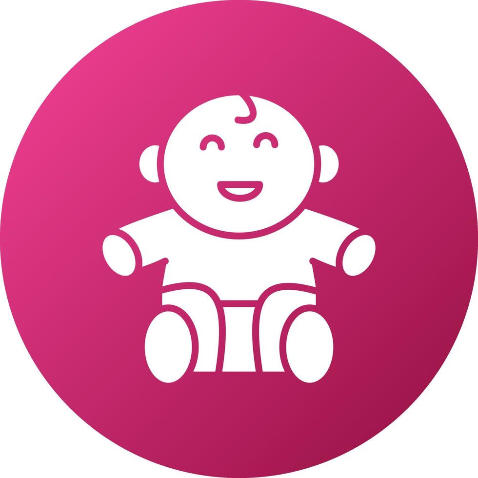 Baby Icon Style vector