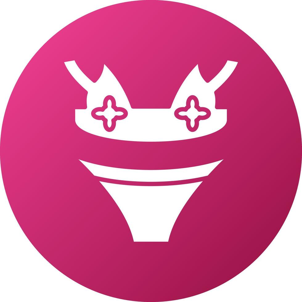 Bikini Icon Style vector