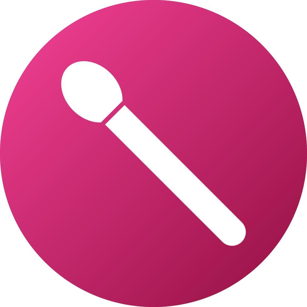 Glass Rod Icon Style vector