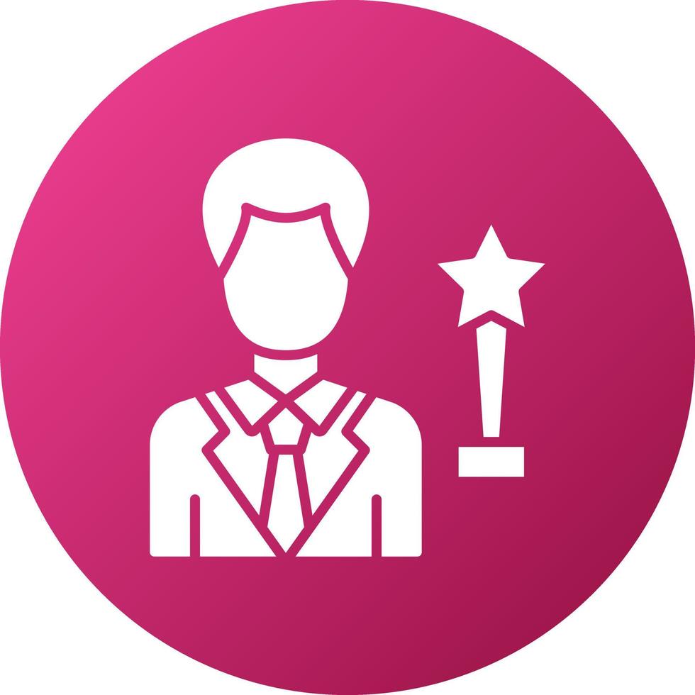 Actor Icon Style vector