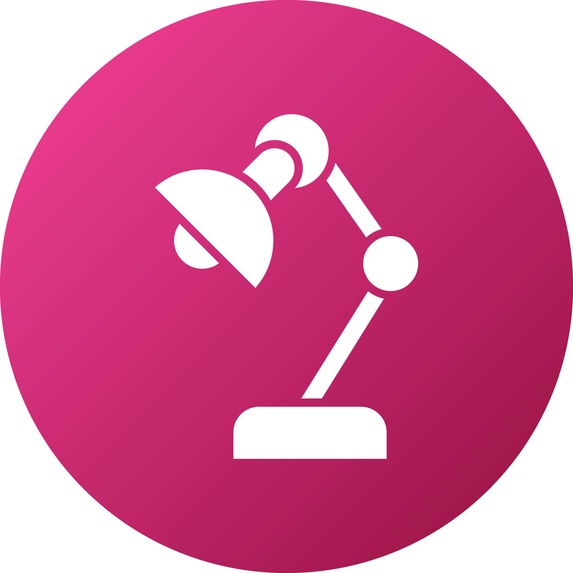 Desk Lamp Icon Style 21799703 Vector Art at Vecteezy