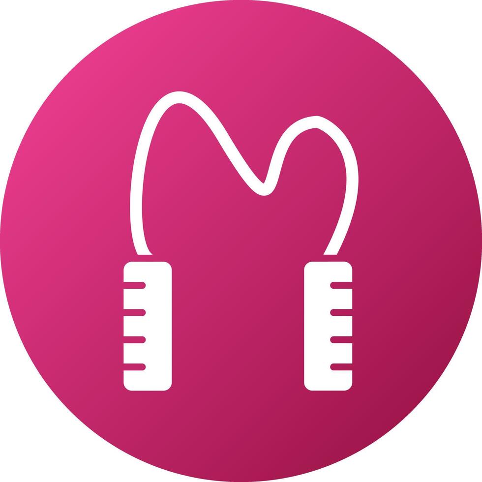 Skipping Rope Icon Style vector