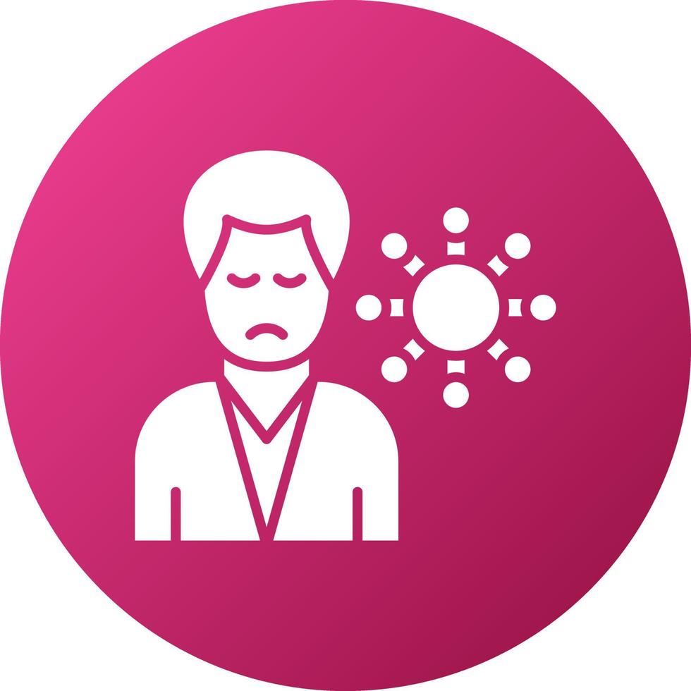 Autoimmune Reaction Icon Style vector