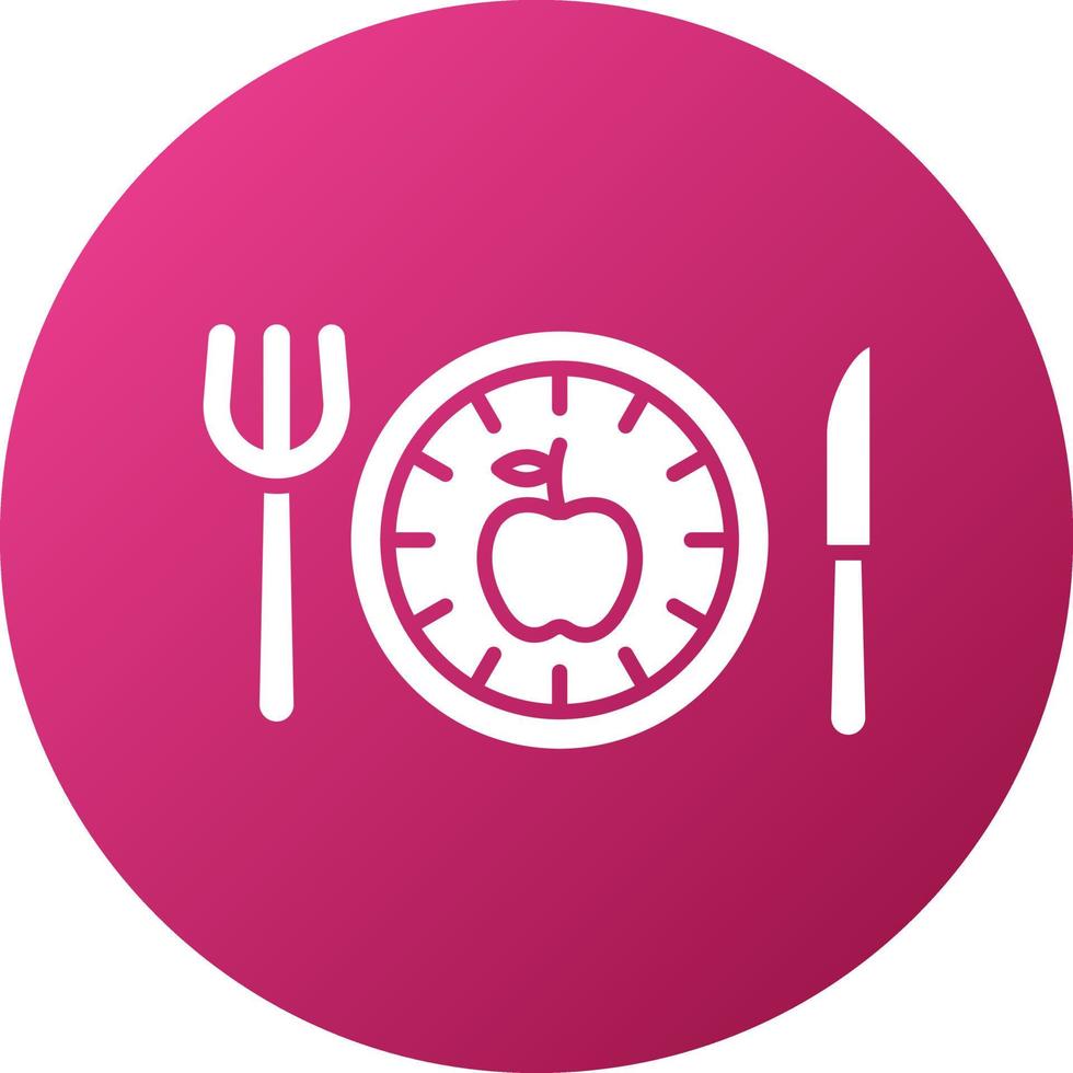 comiendo con rapidez icono estilo vector