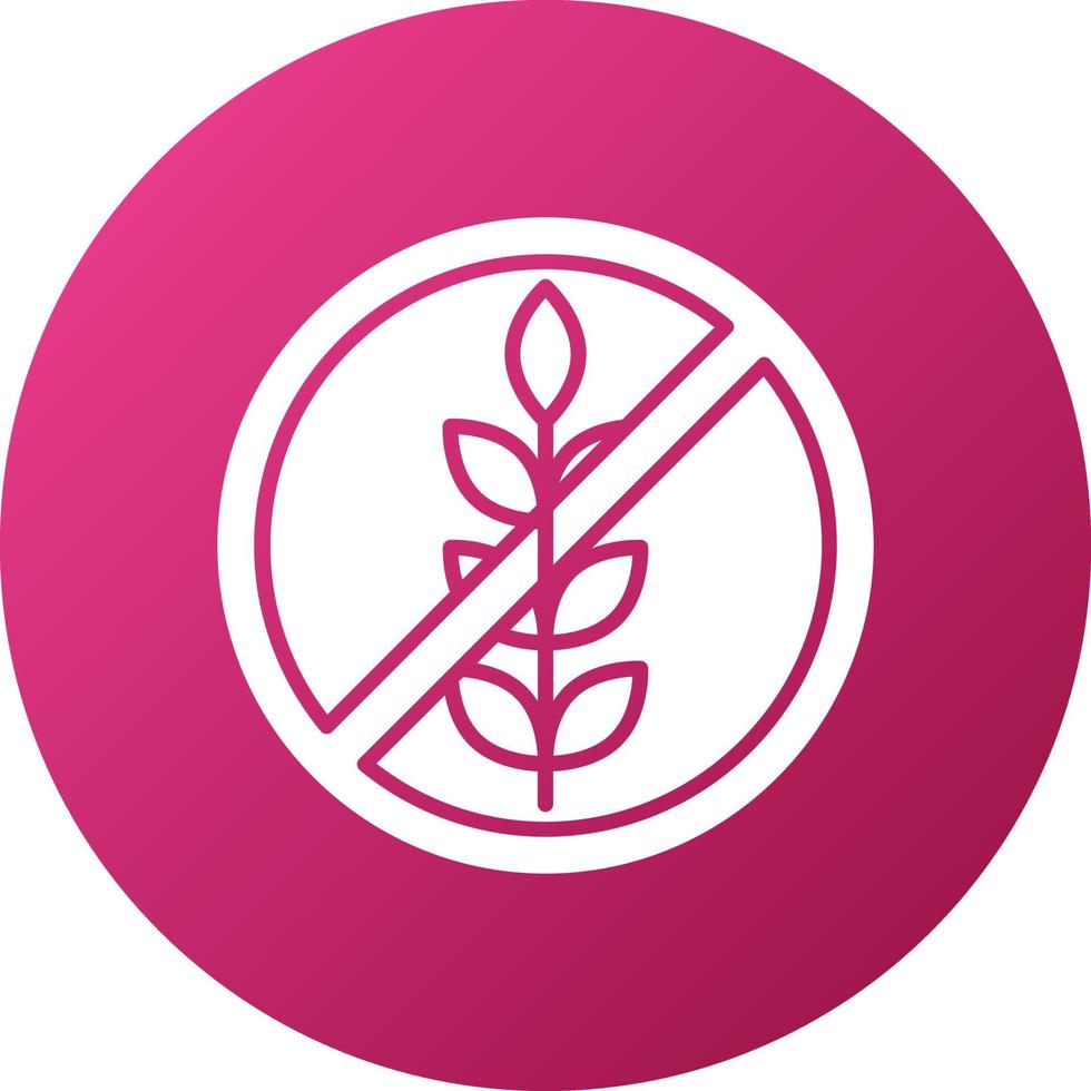 Food Intolerances Icon Style vector