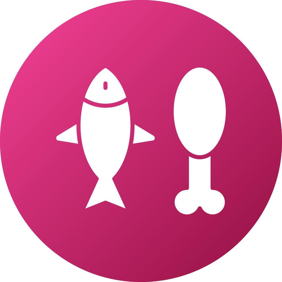 Low Carb Diet Icon Style vector