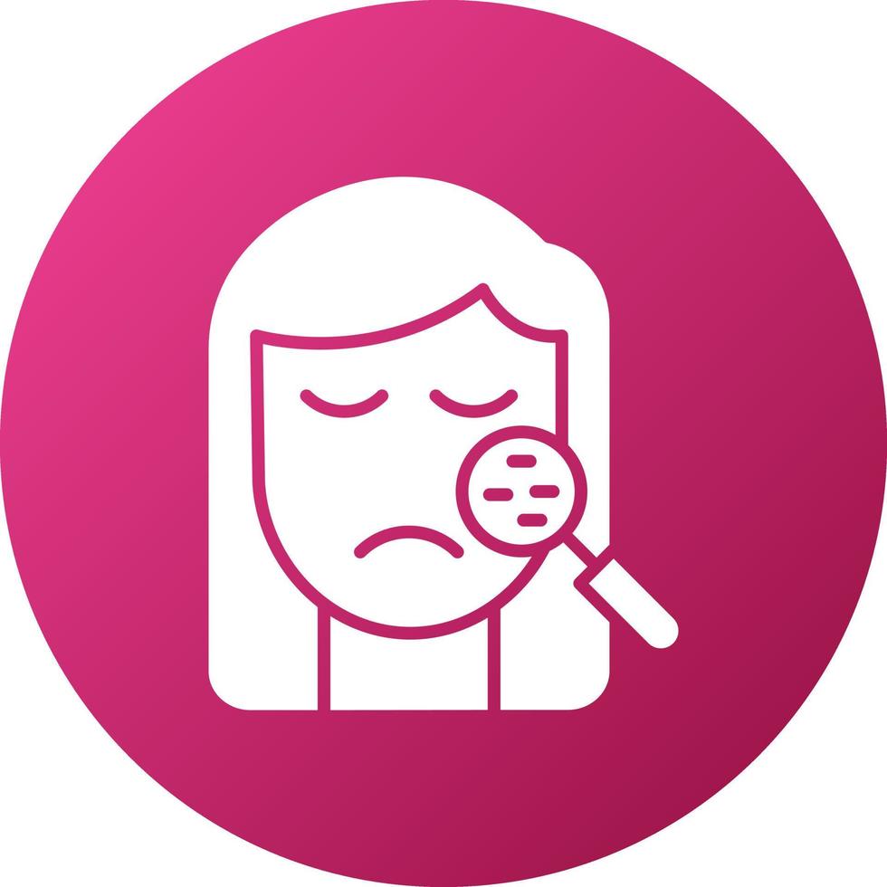 Dermatology Icon Style vector