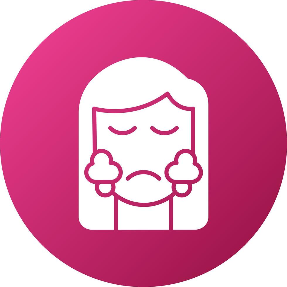 Clean Face Icon Style vector