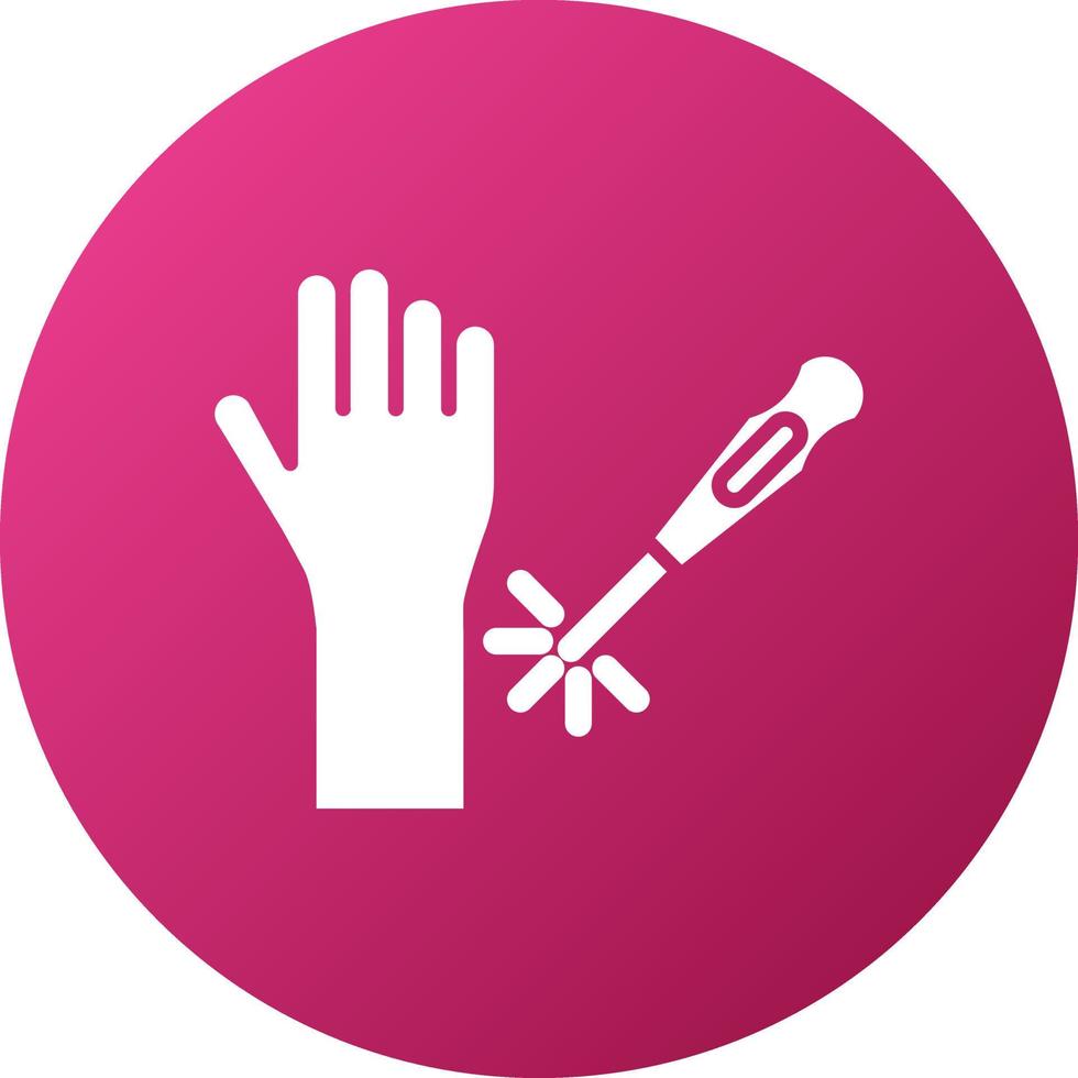Laser Therapy Icon Style vector