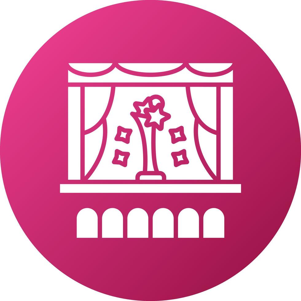 Award Show Icon Style vector