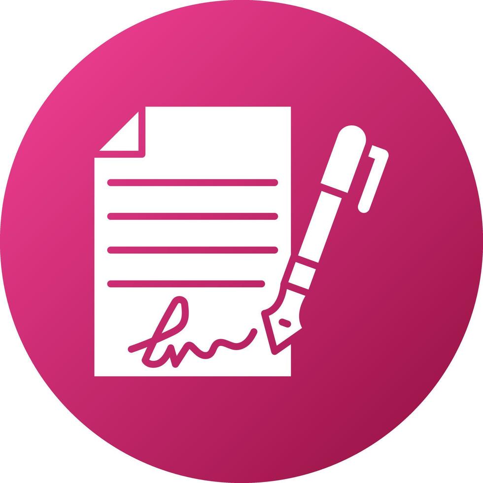 Contract Icon Style vector