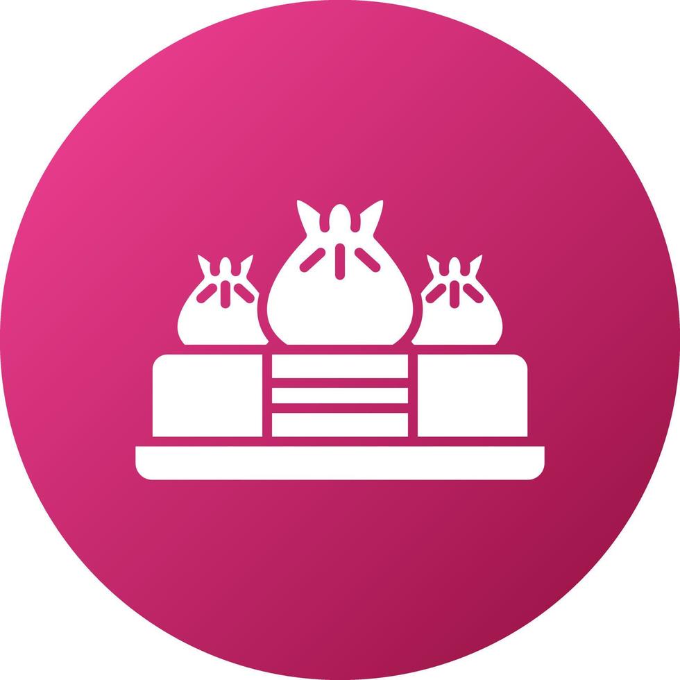 Dim Sum Icon Style vector