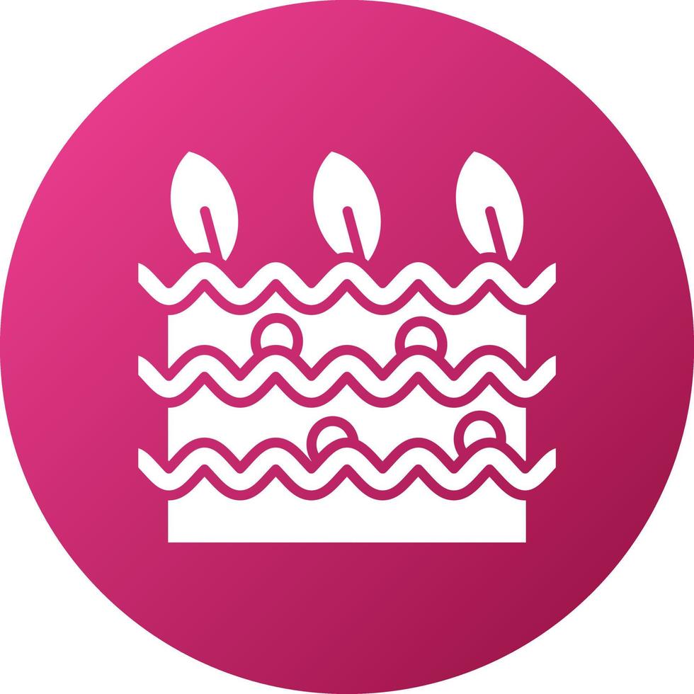 Lasagna Icon Style vector