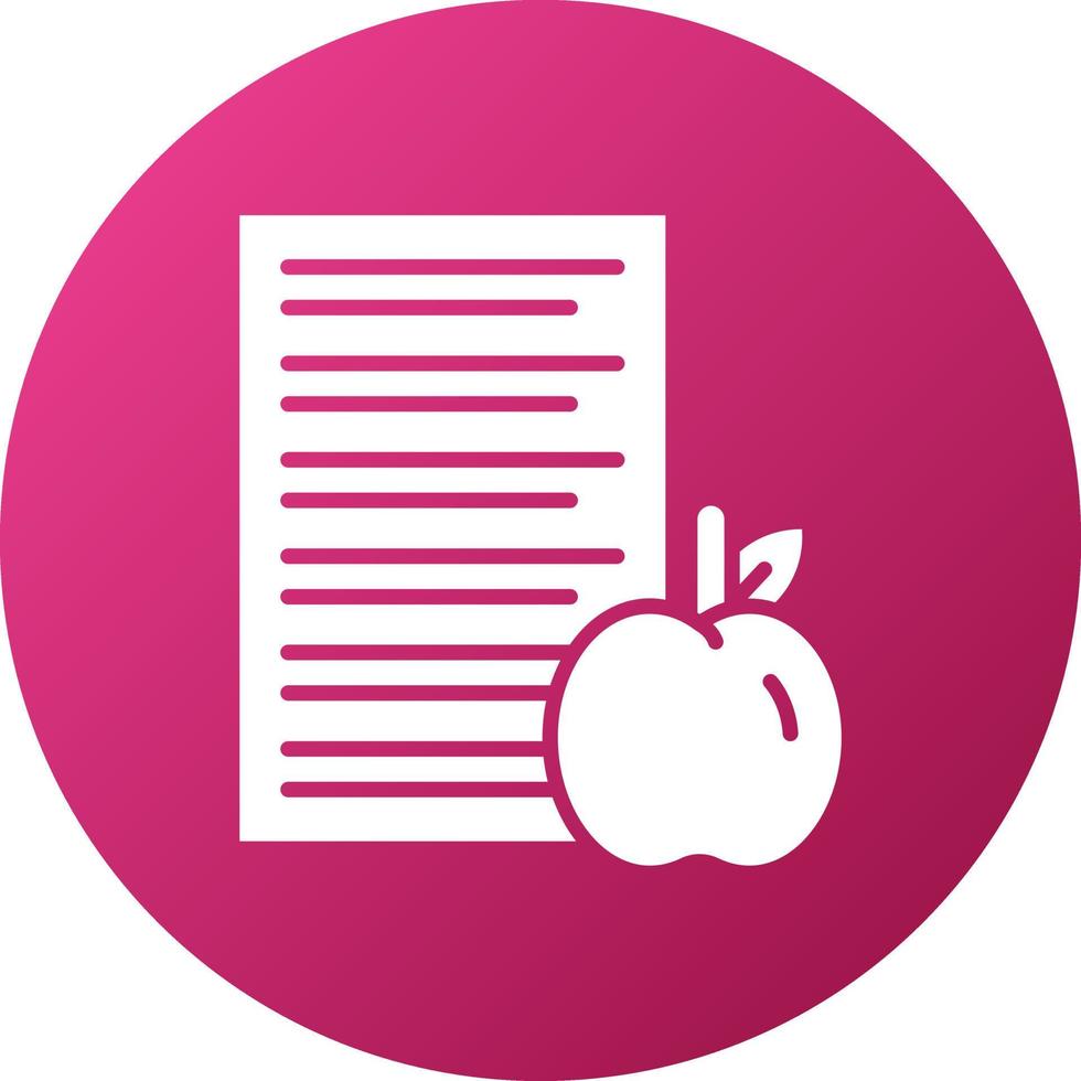 Diet Icon Style vector