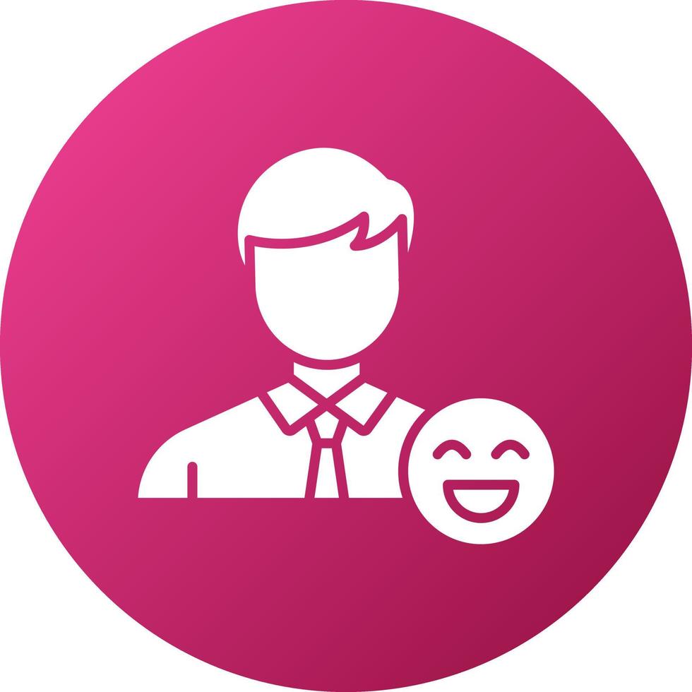 Happy Icon Style vector