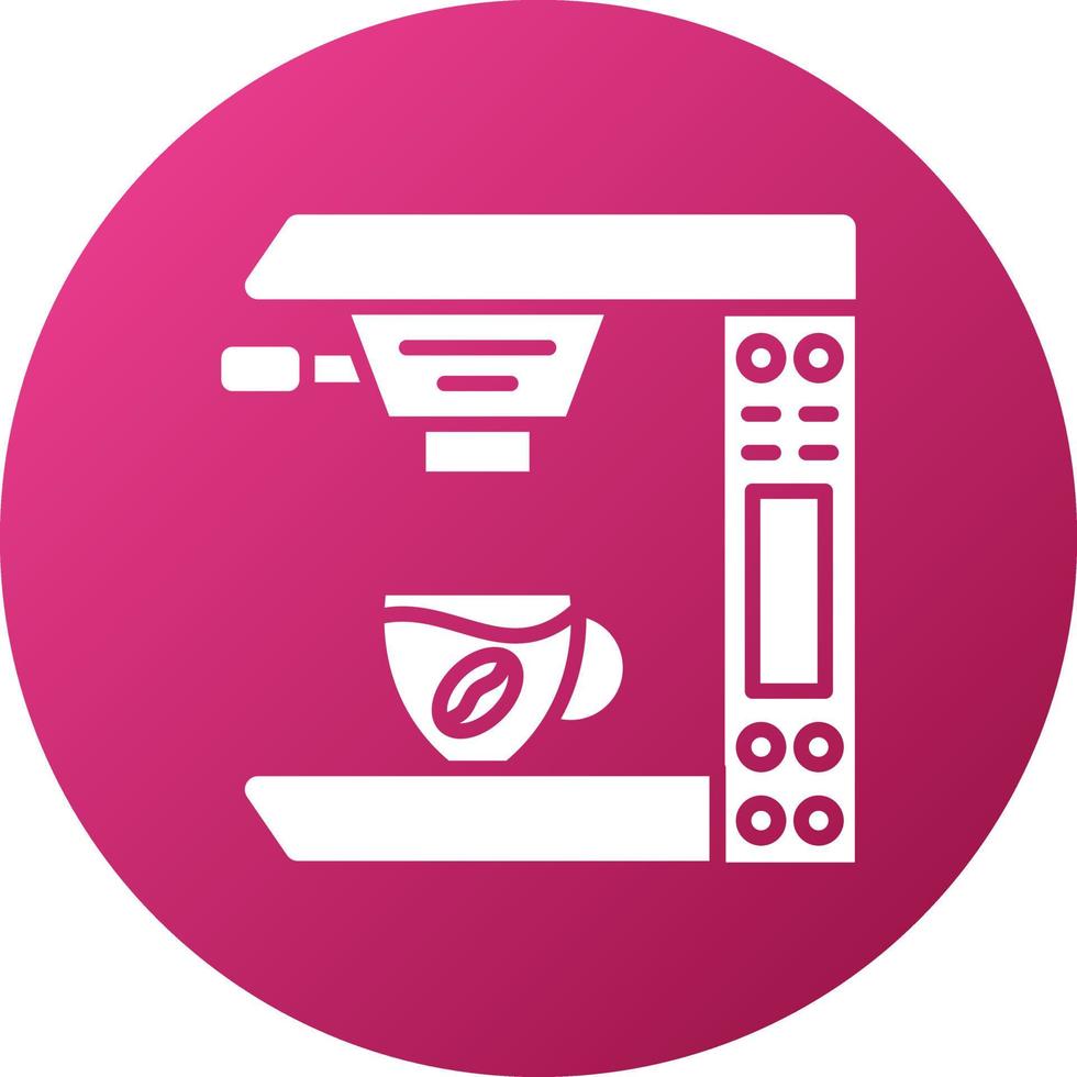 Coffee Machine Icon Style vector