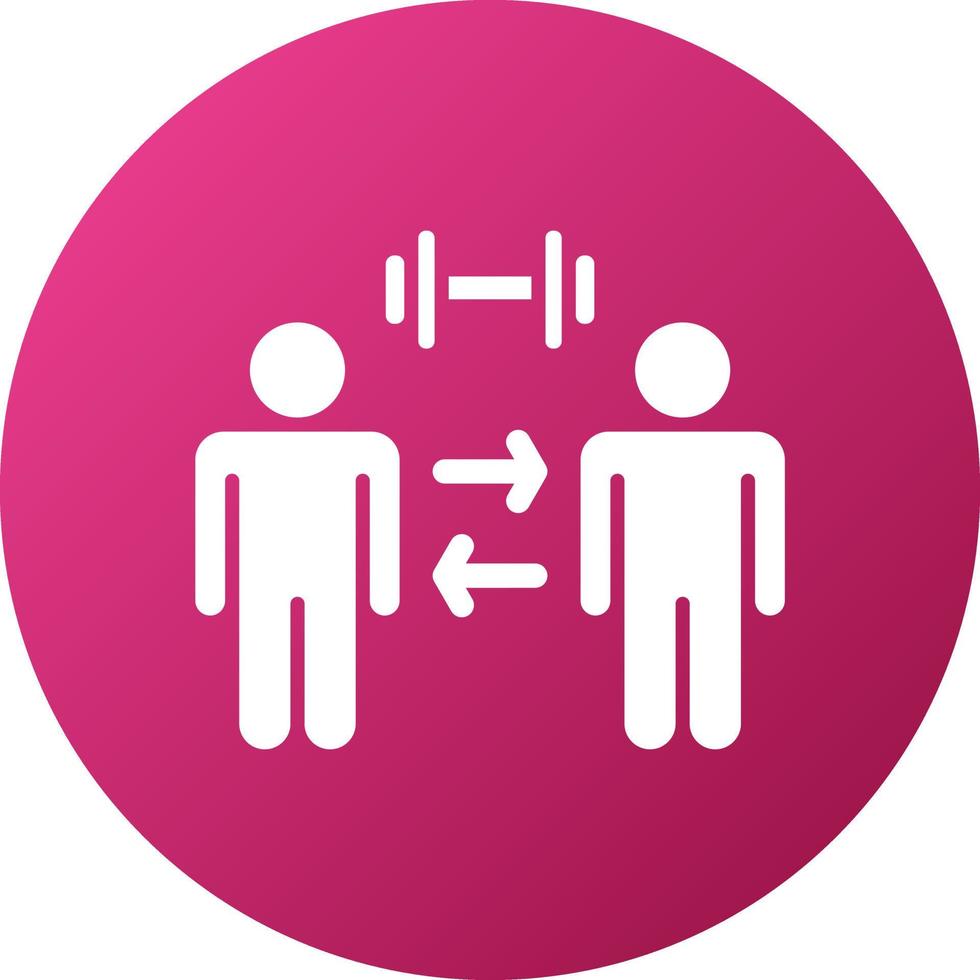 Distance Icon Style vector